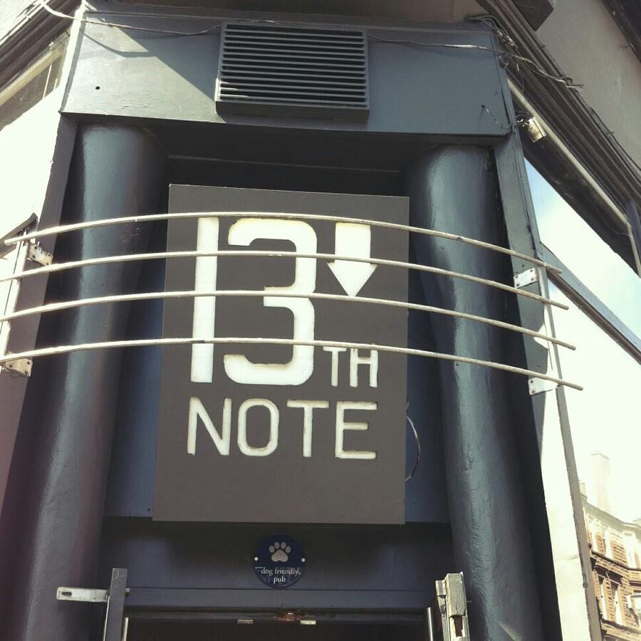 a sign on the side of a building